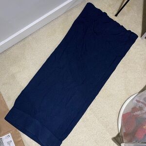 Zara Deep Blue Maxi Skirt